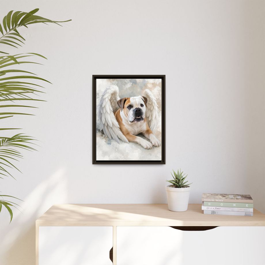 Framed 16x20 Espresso context