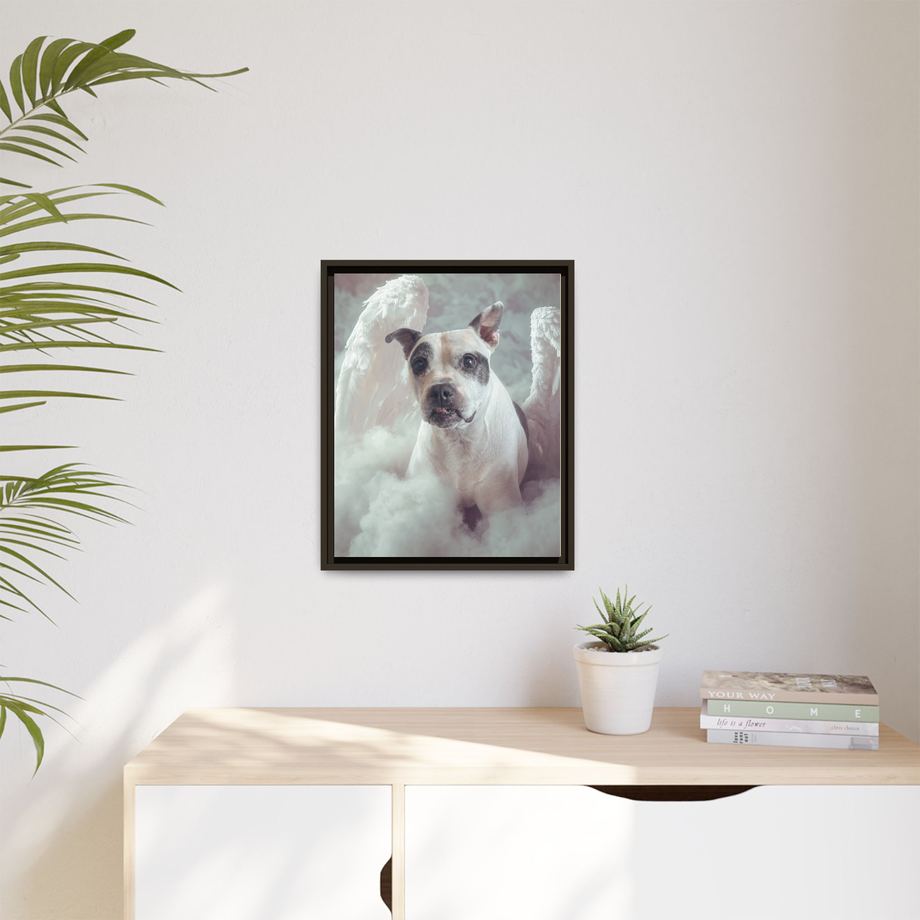 Framed 16x20 Espresso context