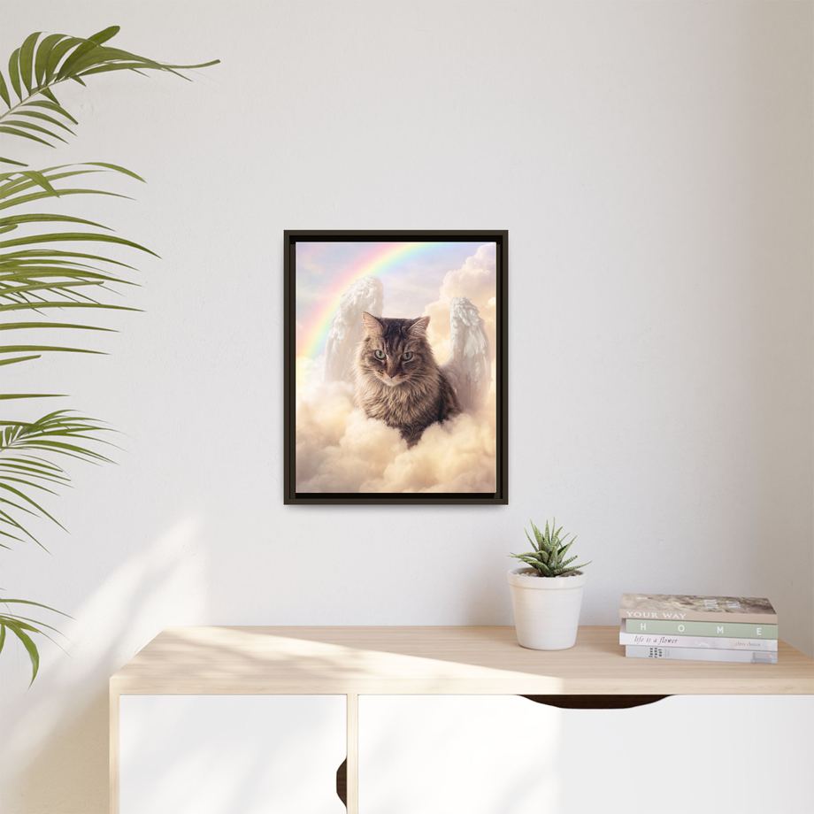 Framed 16x20 Espresso context