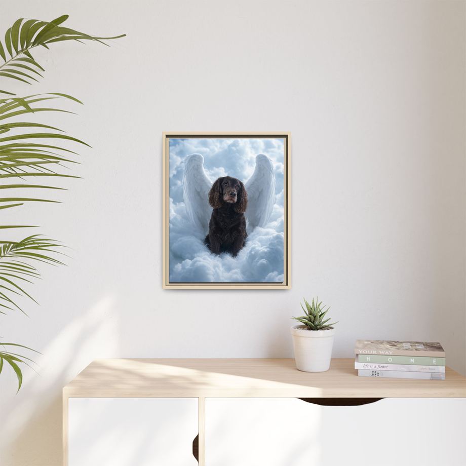 Framed 16x20 Natural context