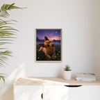 Framed 16x20 Natural context