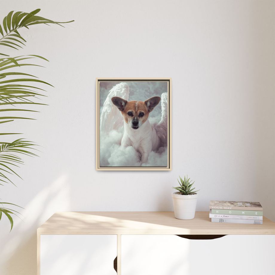 Framed 16x20 Natural context
