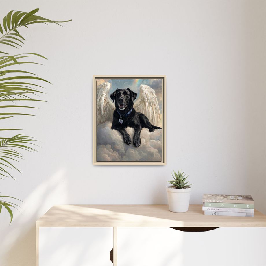 Framed 16x20 Natural context