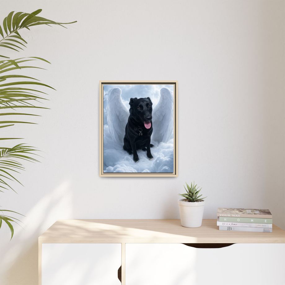 Framed 16x20 Natural context