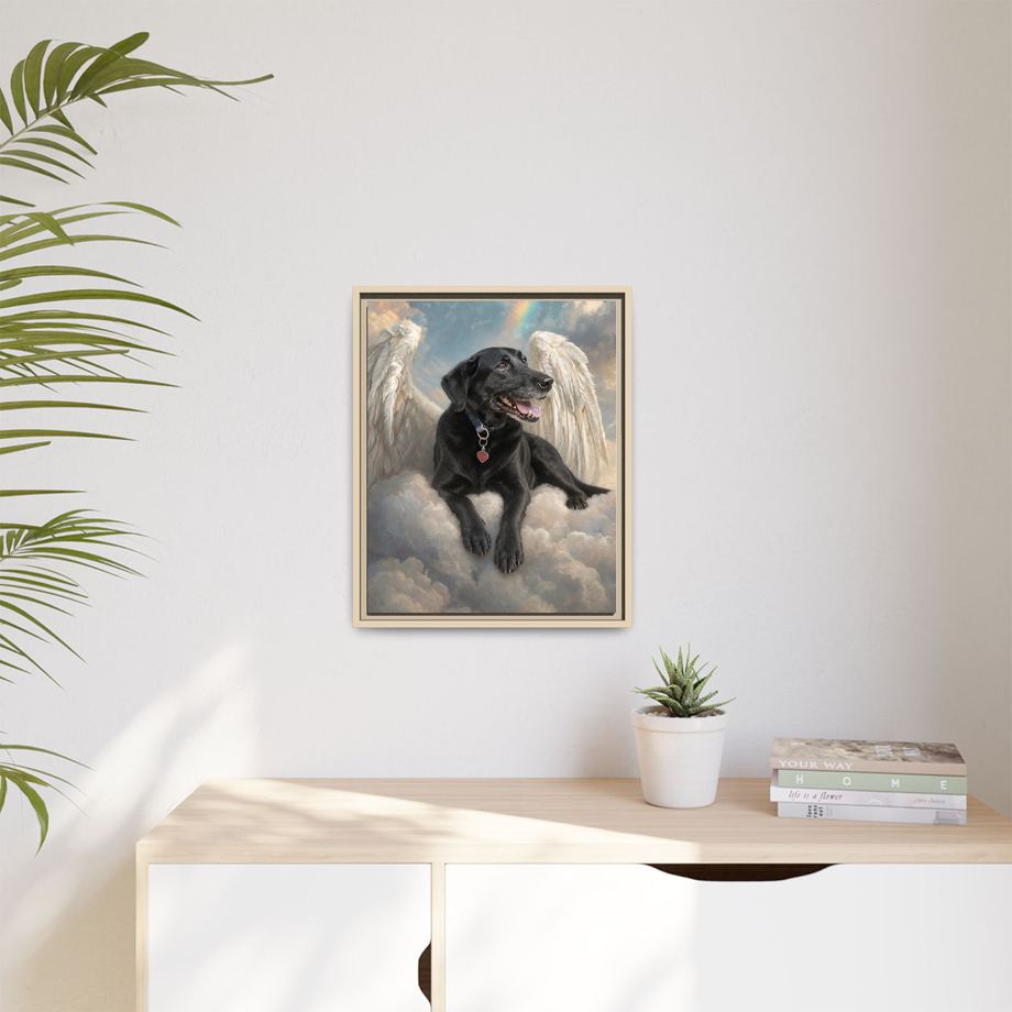 Framed 16x20 Natural context