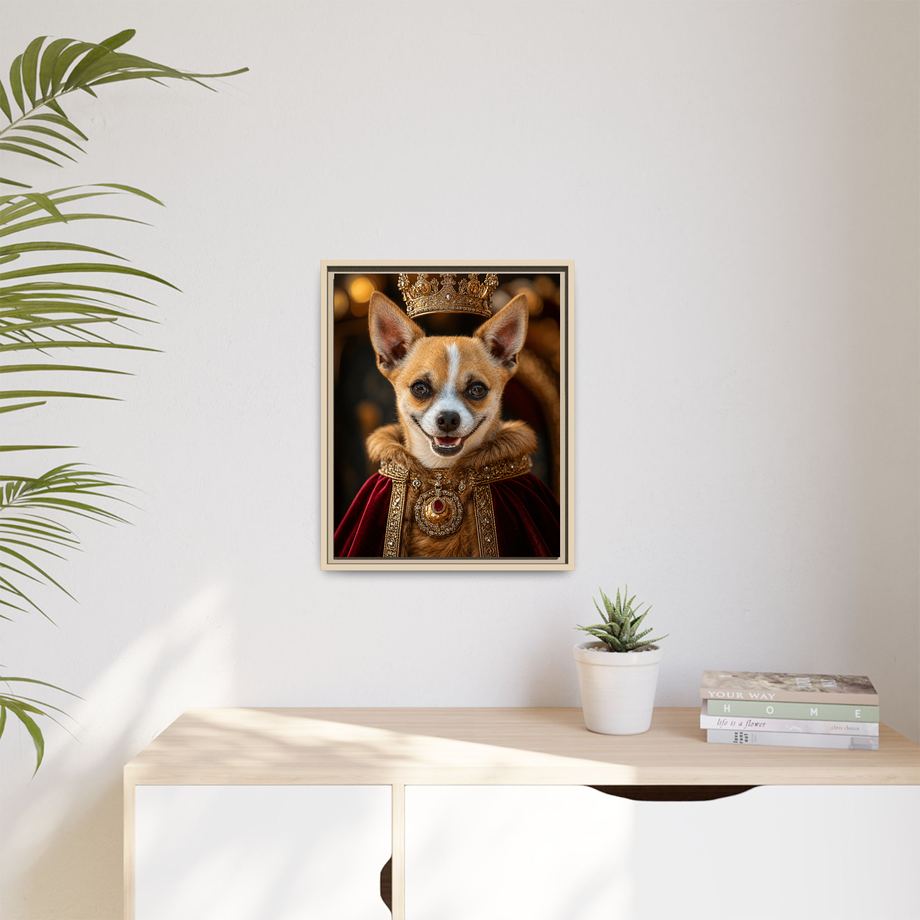 Framed 16x20 Natural context