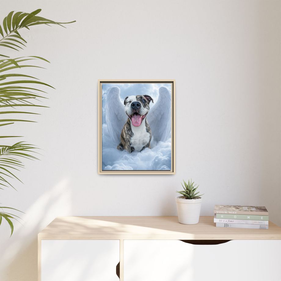 Framed 16x20 Natural context