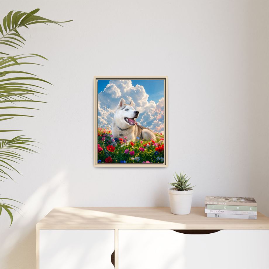 Framed 16x20 Natural context