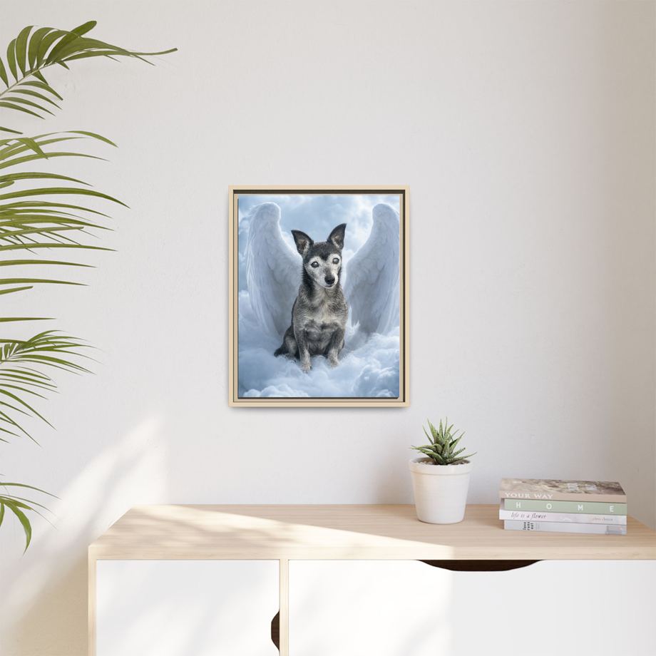 Framed 16x20 Natural context