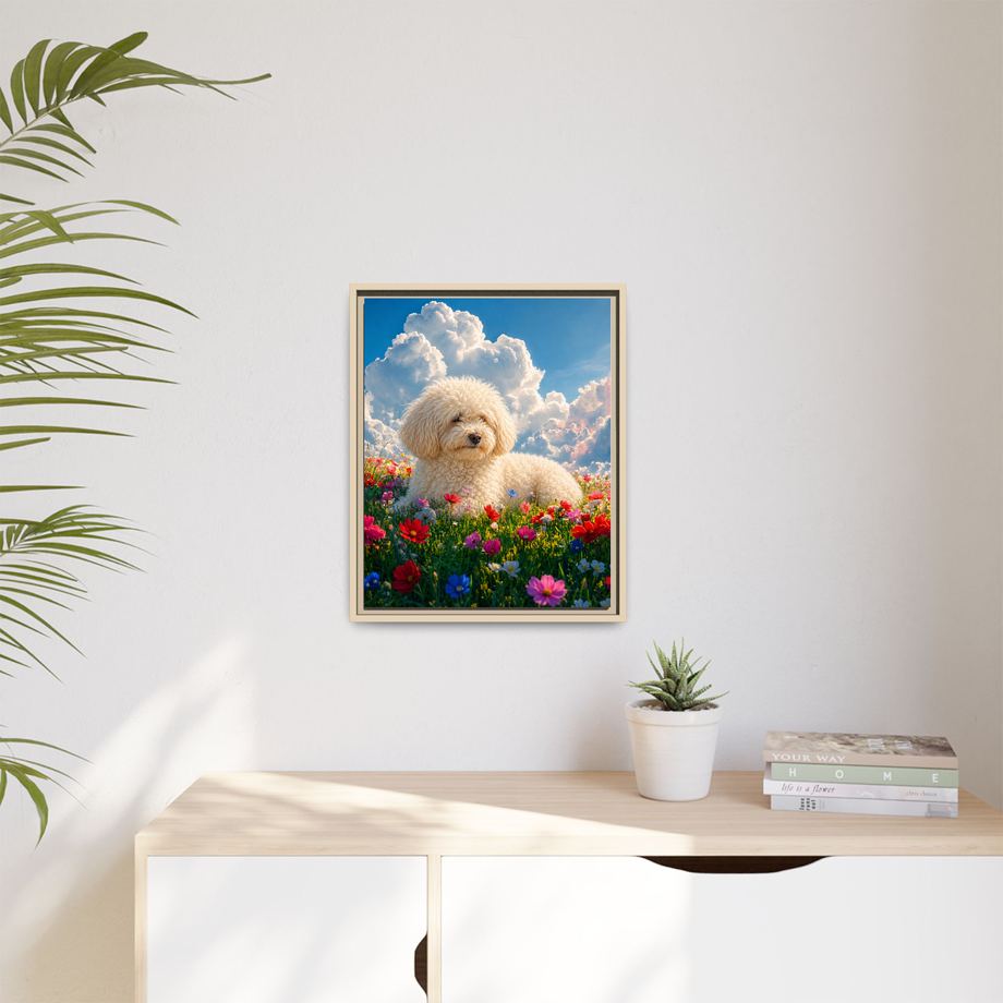 Framed 16x20 Natural context