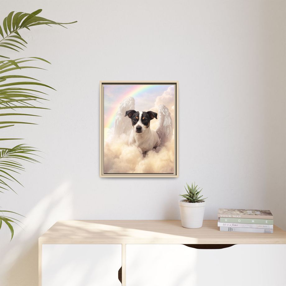 Framed 16x20 Natural context