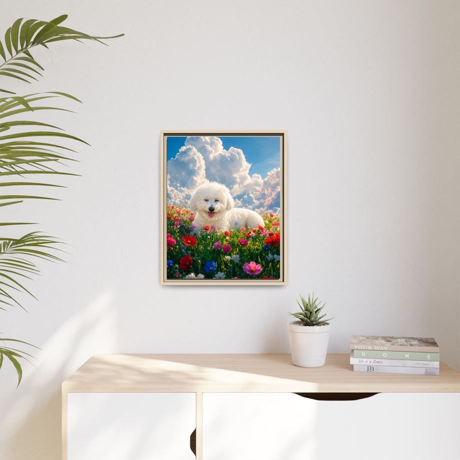 Framed 16x20 Natural context