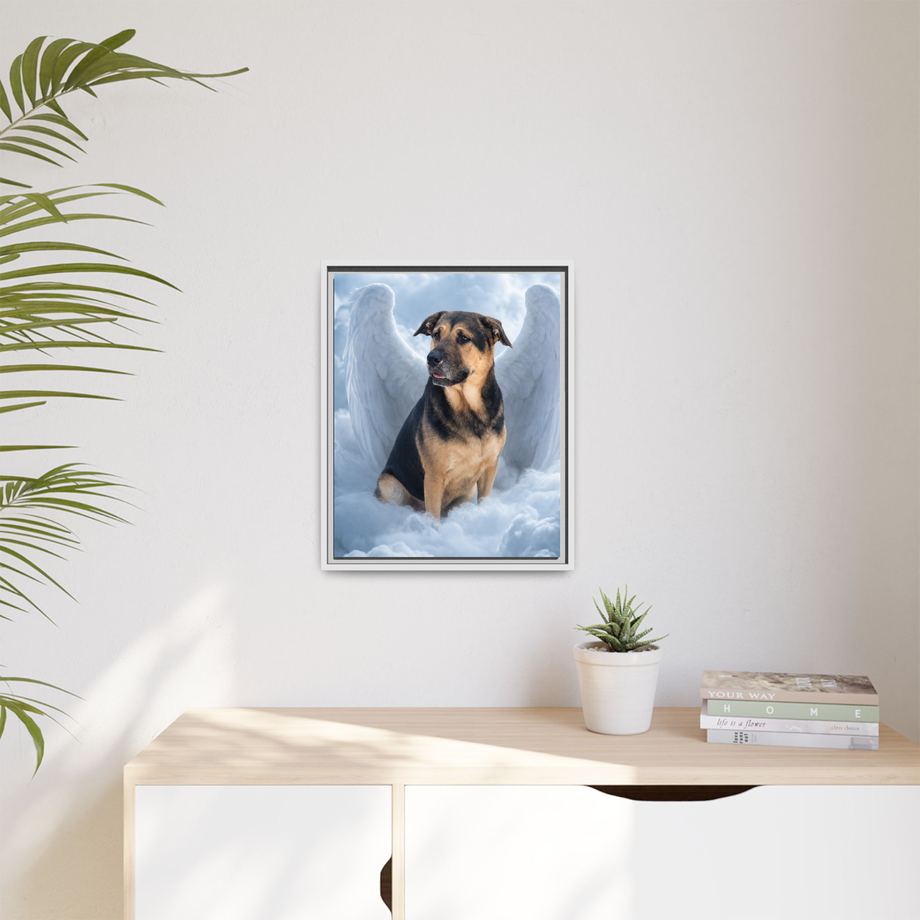Framed 16x20 White context
