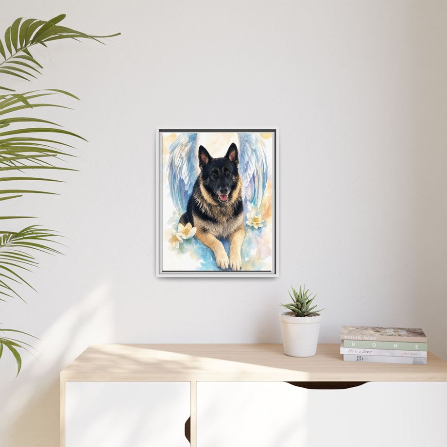 Framed 16x20 White context