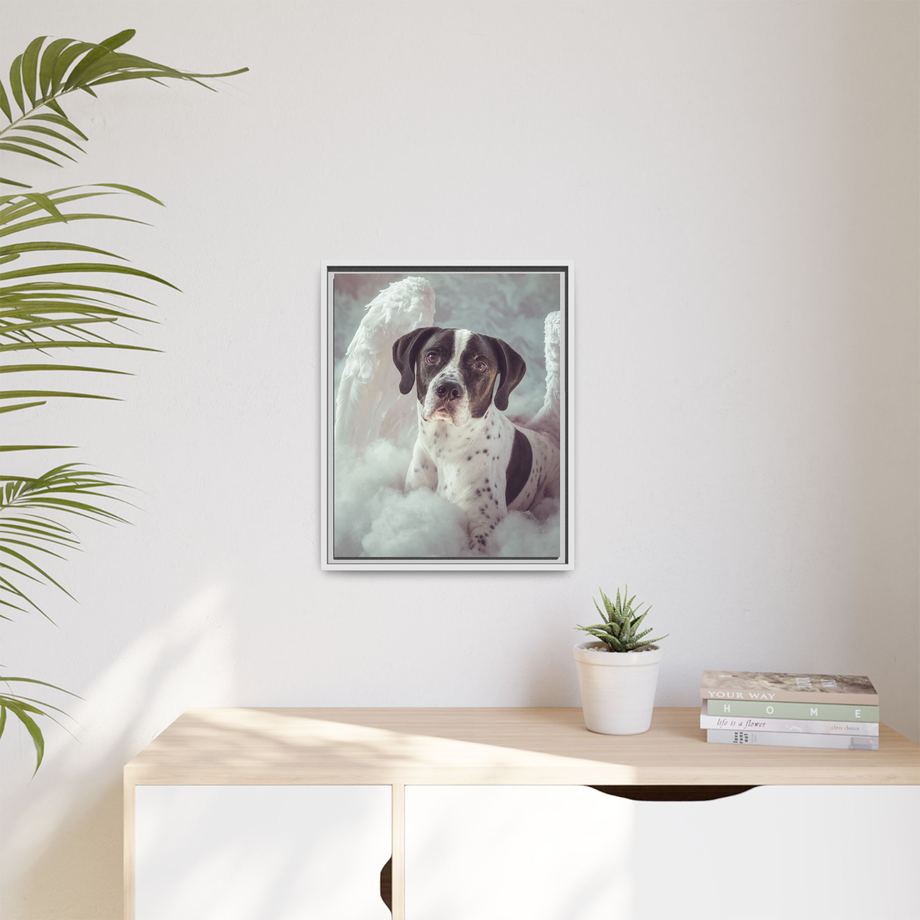 Framed 16x20 White context