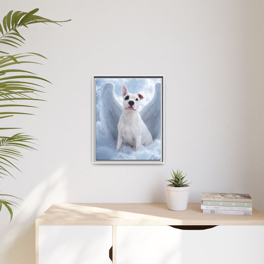 Framed 16x20 White context