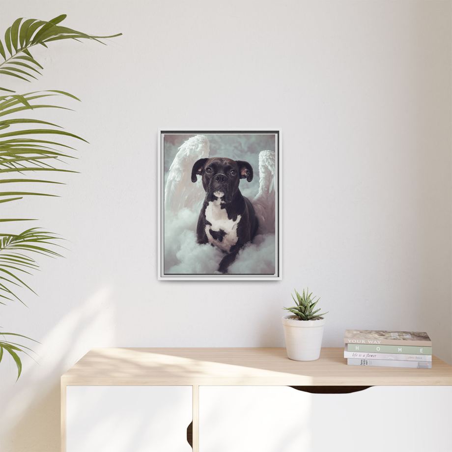 Framed 16x20 White context