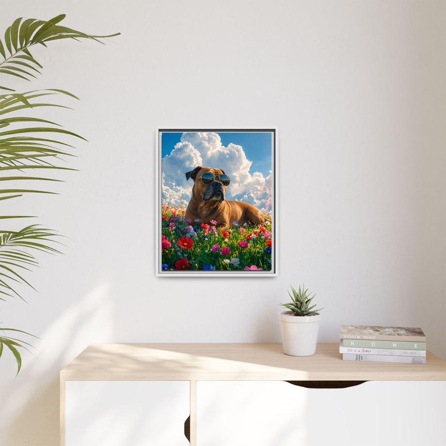 Framed 16x20 White context