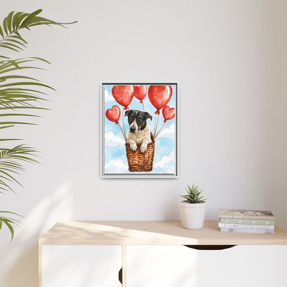 Framed 16x20 White context