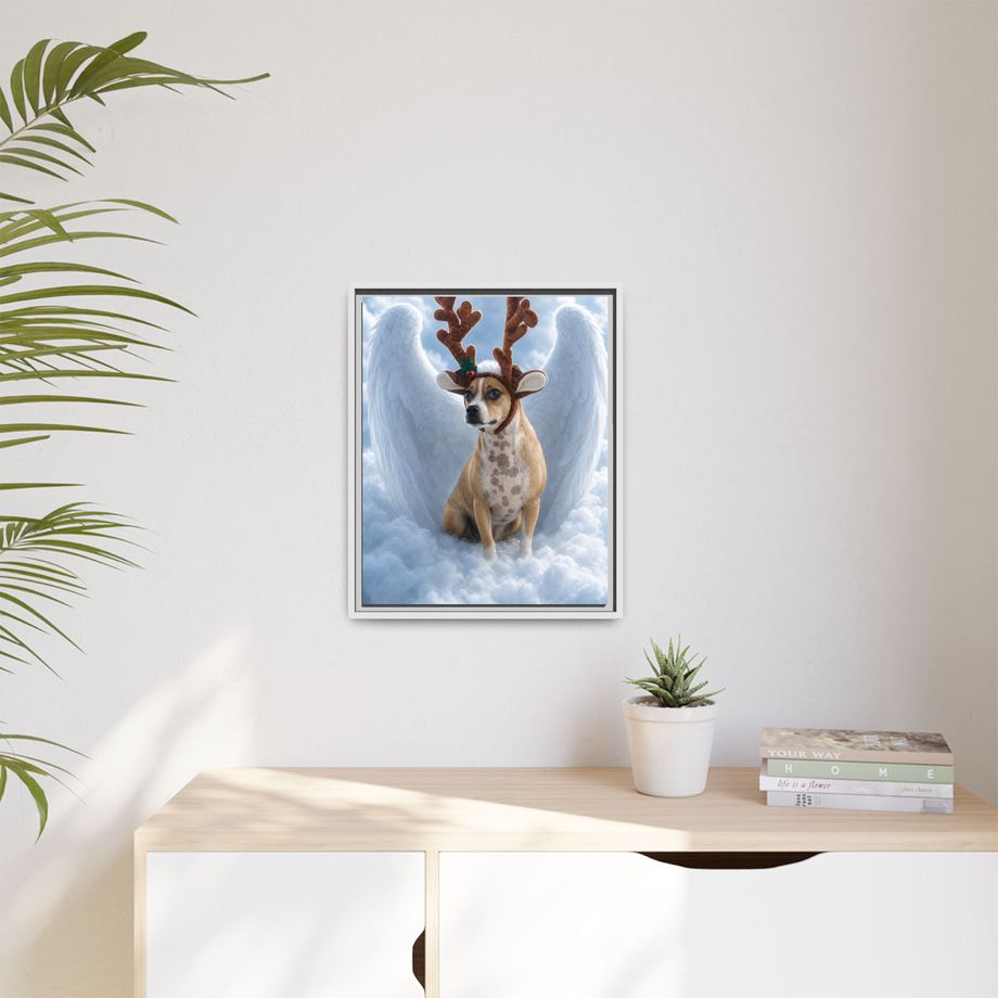 Framed 16x20 White context