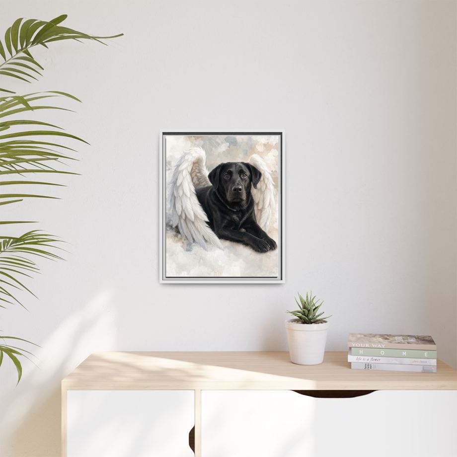 Framed 16x20 White context