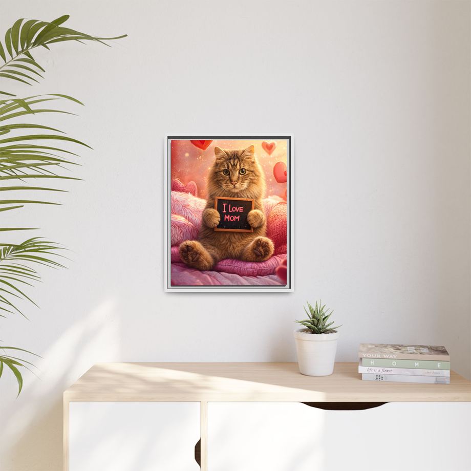 Framed 16x20 White context