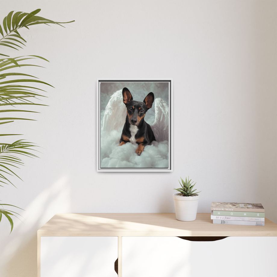 Framed 16x20 White context