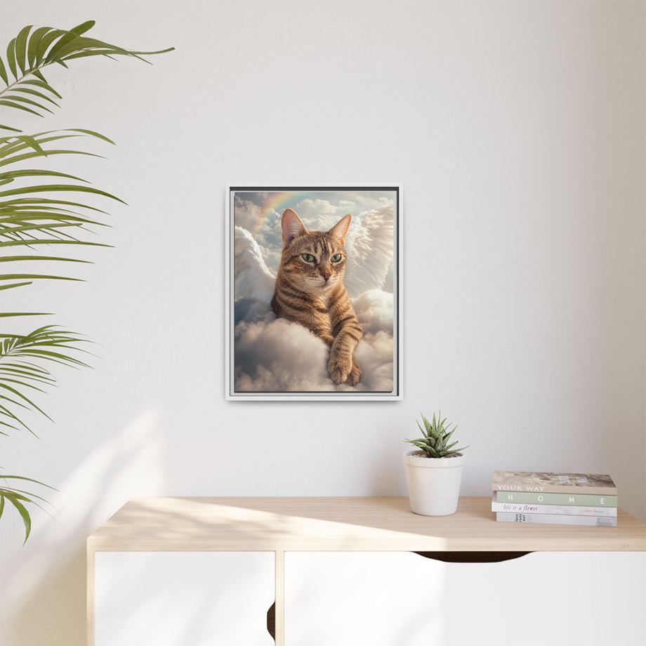 Framed 16x20 White context