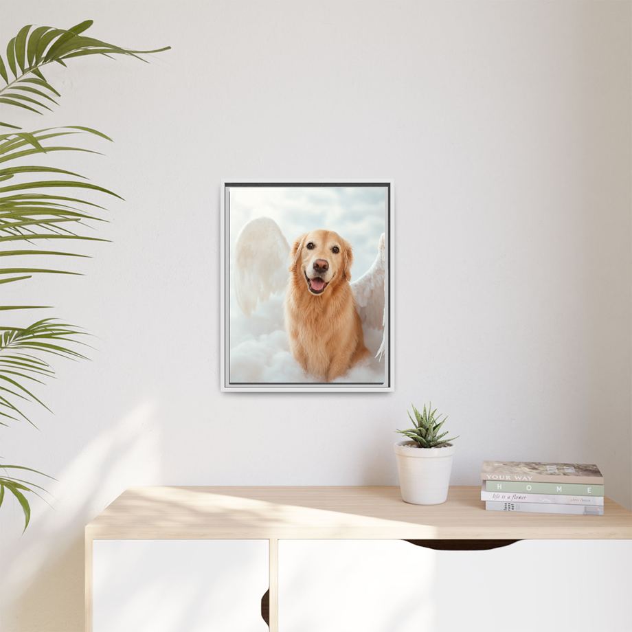 Framed 16x20 White context