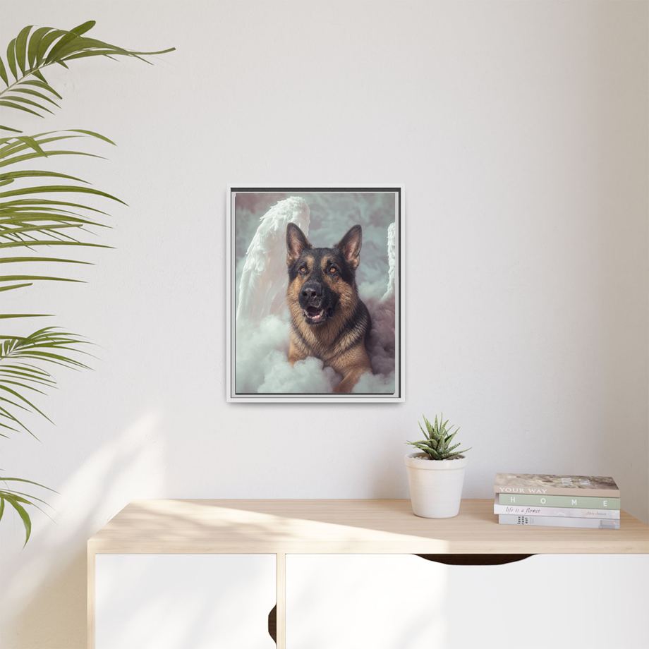 Framed 16x20 White context