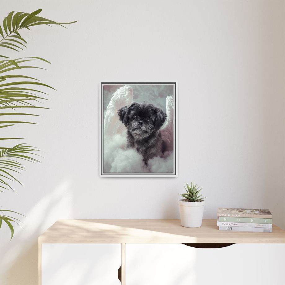 Framed 16x20 White context