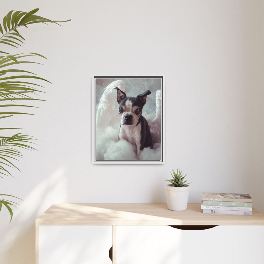 Framed 16x20 White context