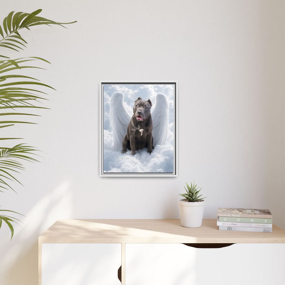 Framed 16x20 White context