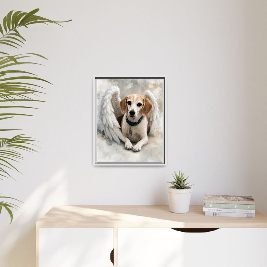 Framed 16x20 White context