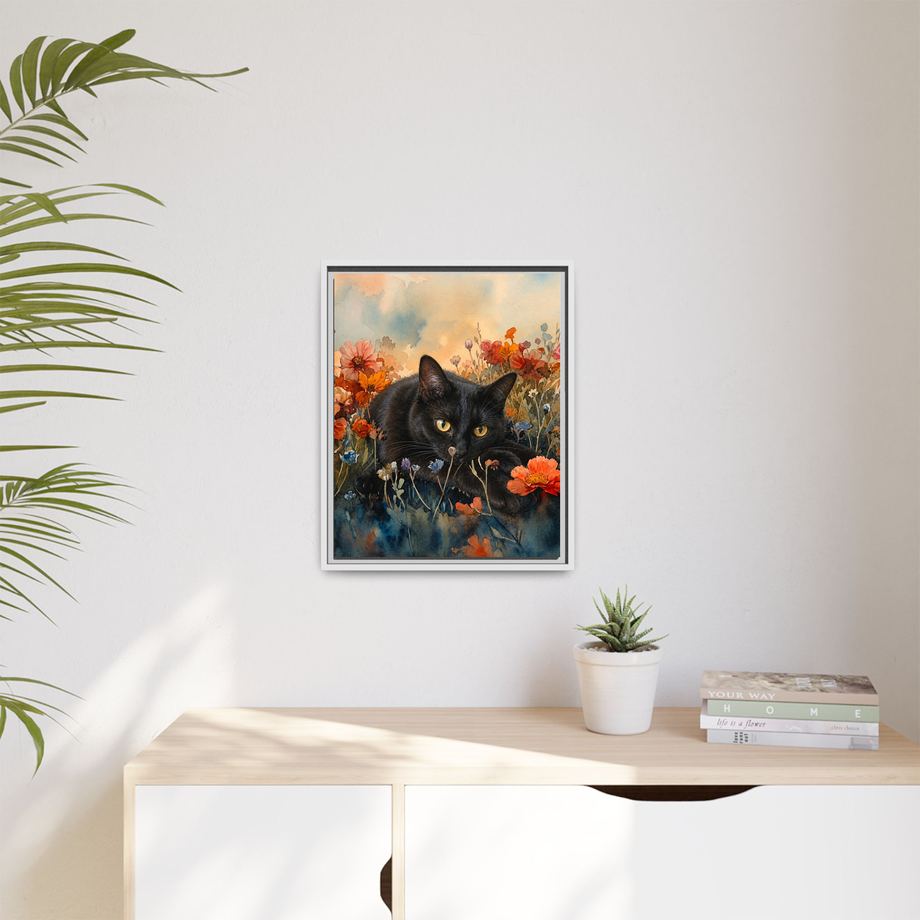 Framed 16x20 White context