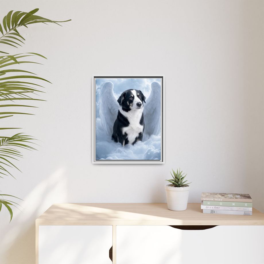 Framed 16x20 White context