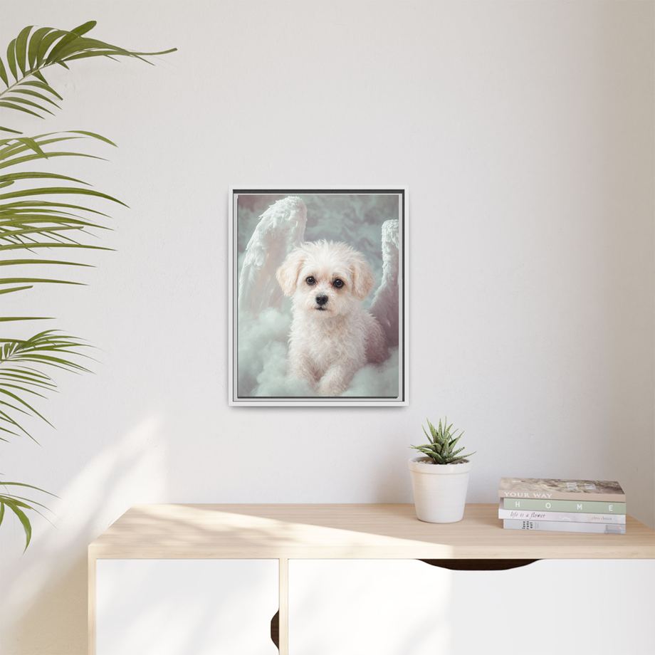 Framed 16x20 White context