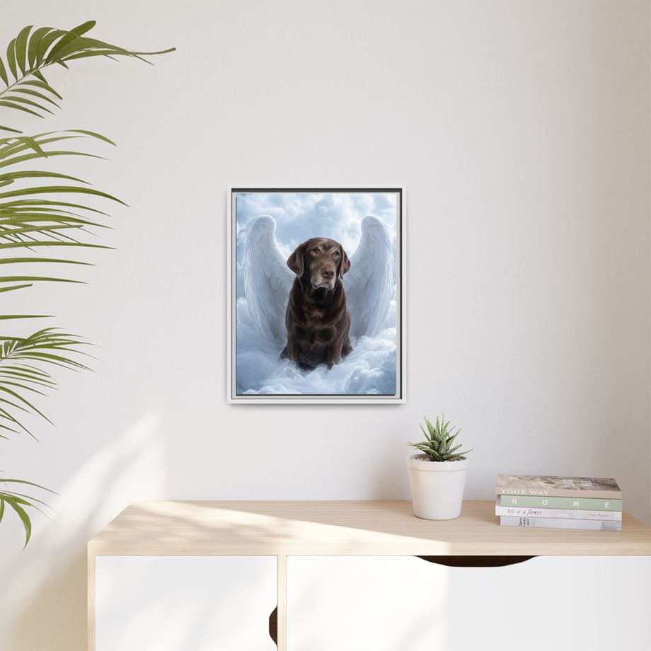 Framed 16x20 White context
