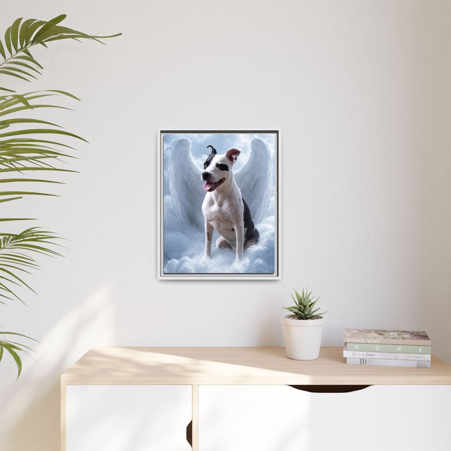 Framed 16x20 White context
