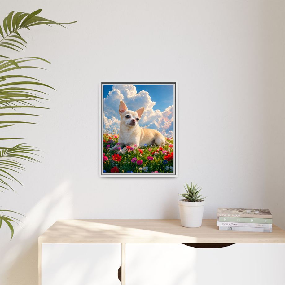 Framed 16x20 White context