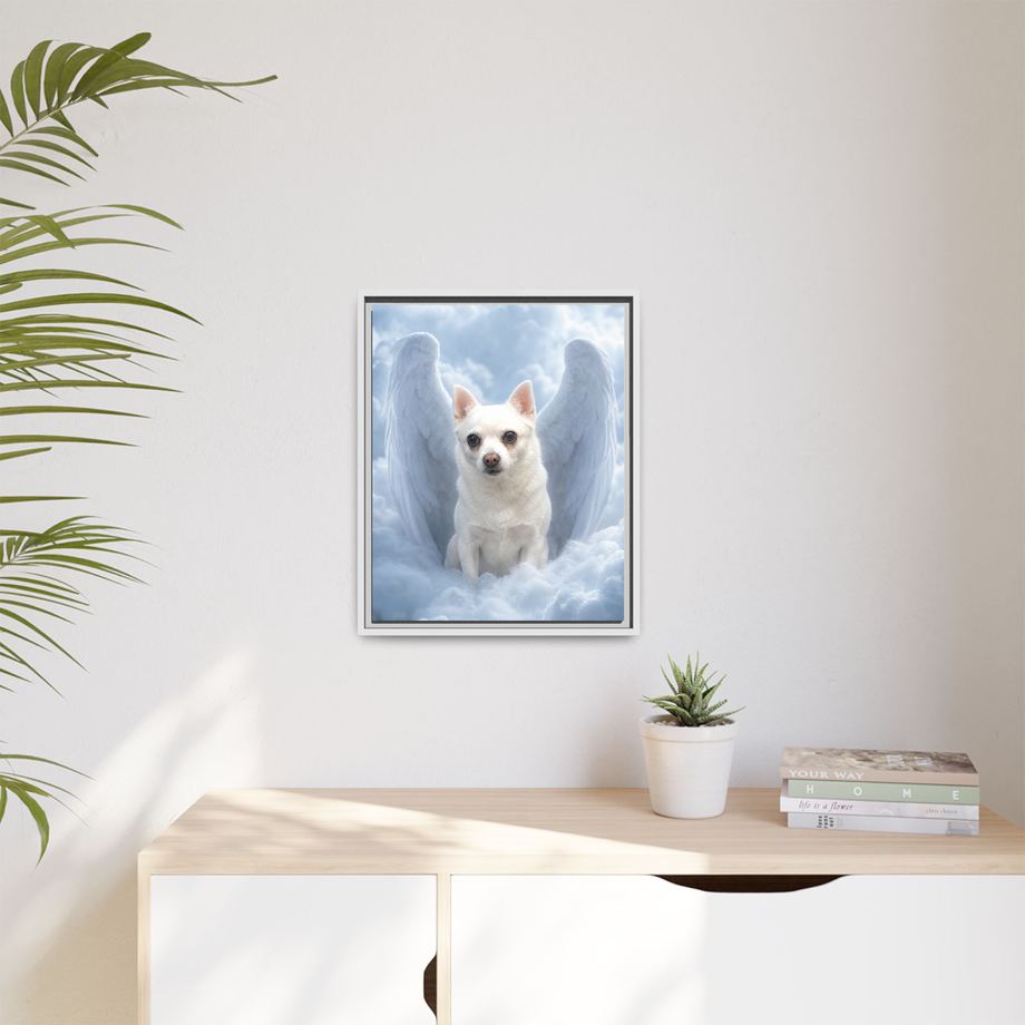 Framed 16x20 White context