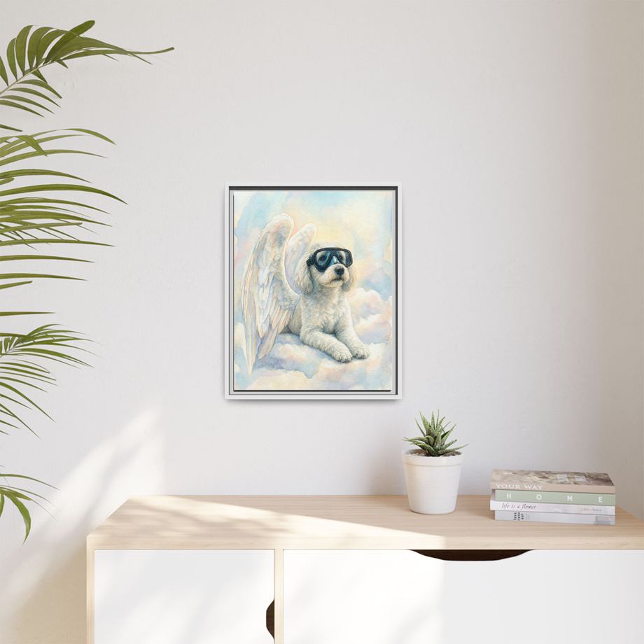 Framed 16x20 White context
