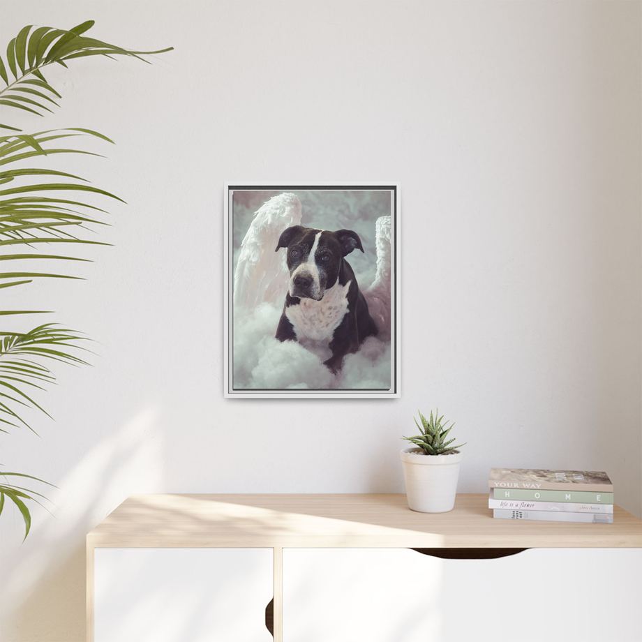Framed 16x20 White context