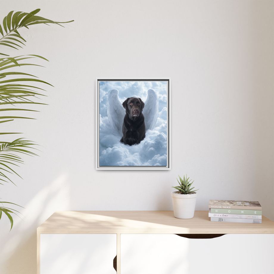 Framed 16x20 White context