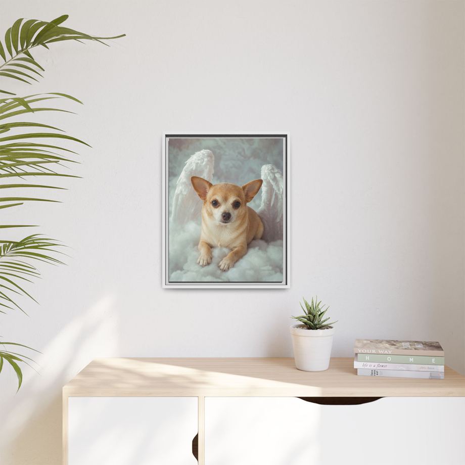 Framed 16x20 White context