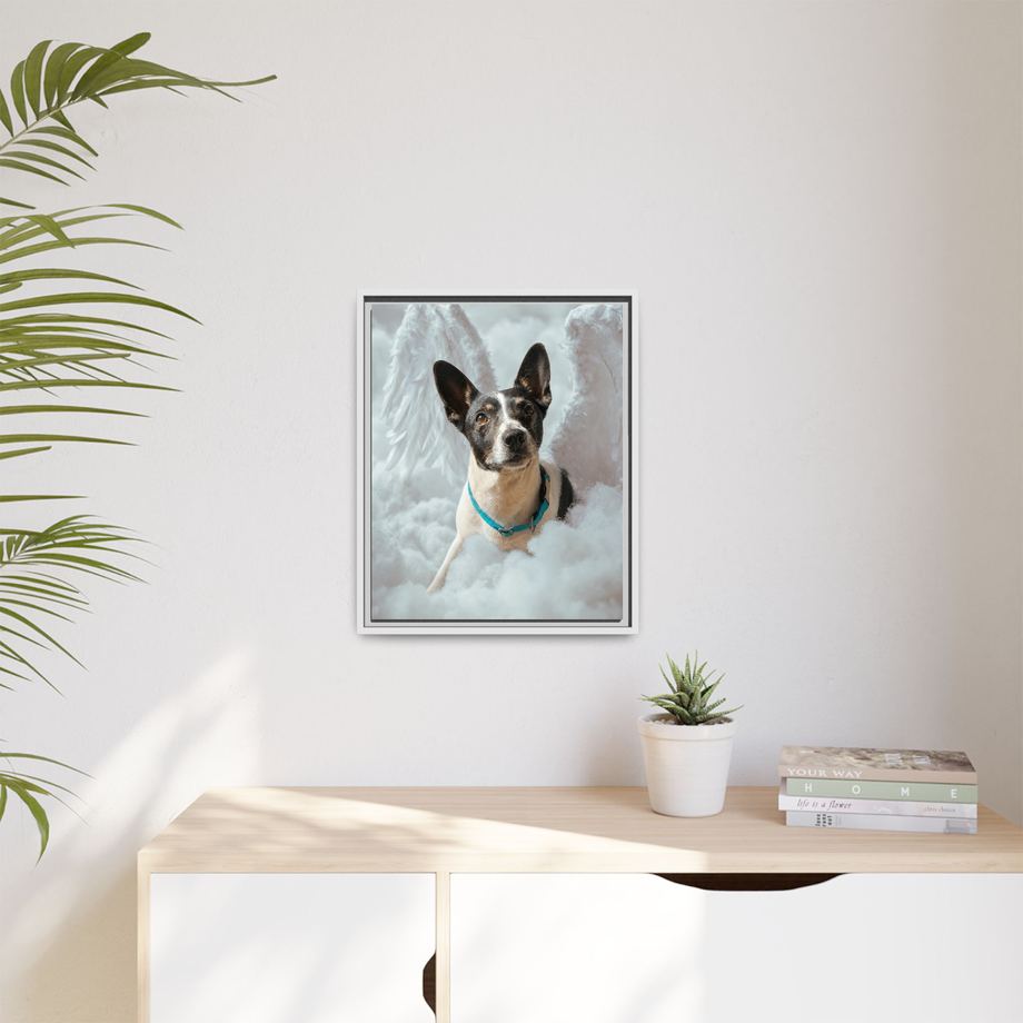 Framed 16x20 White context