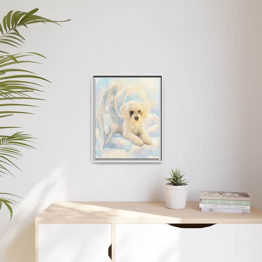 Framed 16x20 White context