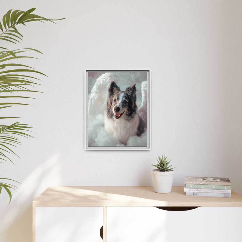 Framed 16x20 White context