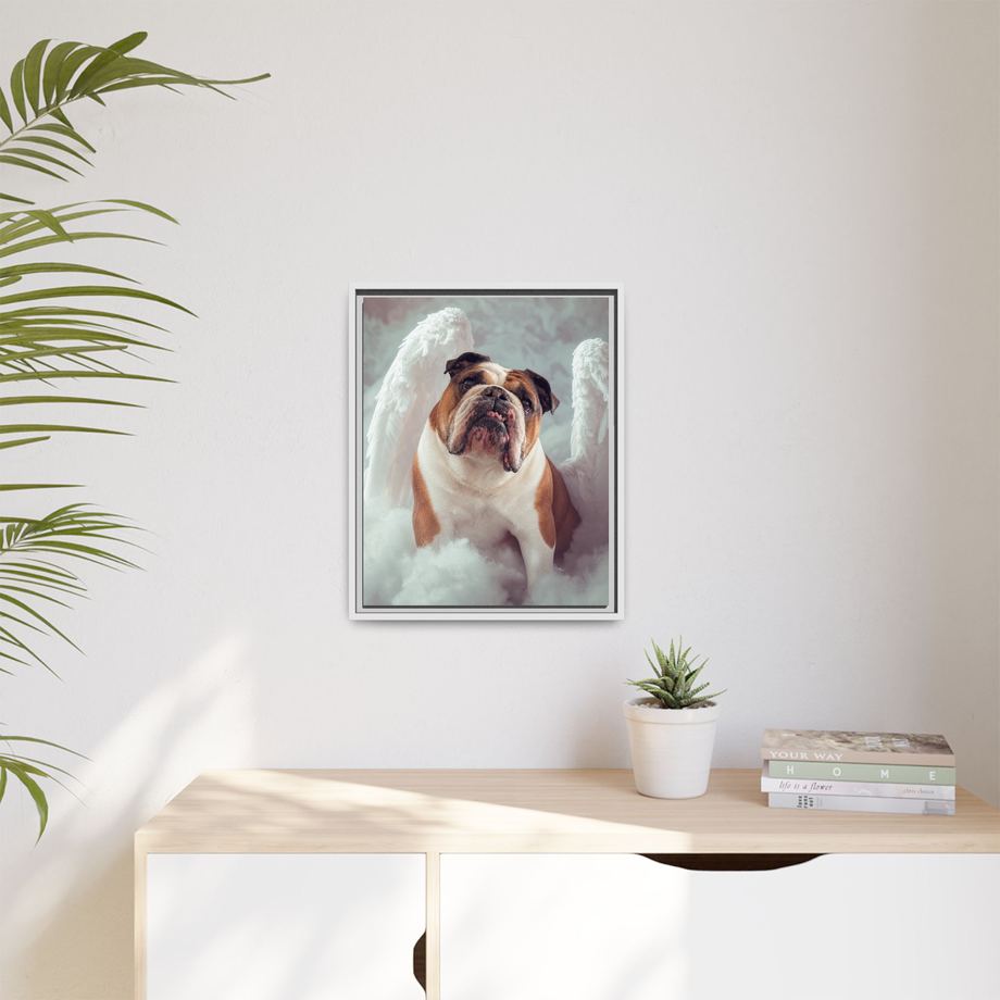 Framed 16x20 White context