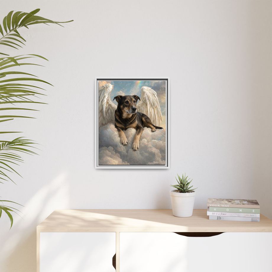 Framed 16x20 White context